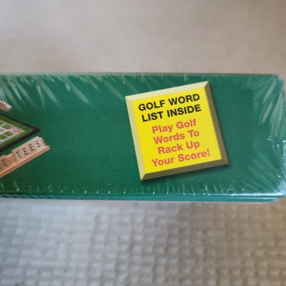 NEW Scrabble Golf Game Crossword Factory Sealed - Picture 6 of 6